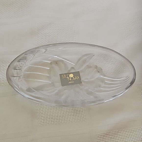 Studio Nova Japan Frosty Egg Shape Flower Tray 7"-4" - Picture 16 of 16